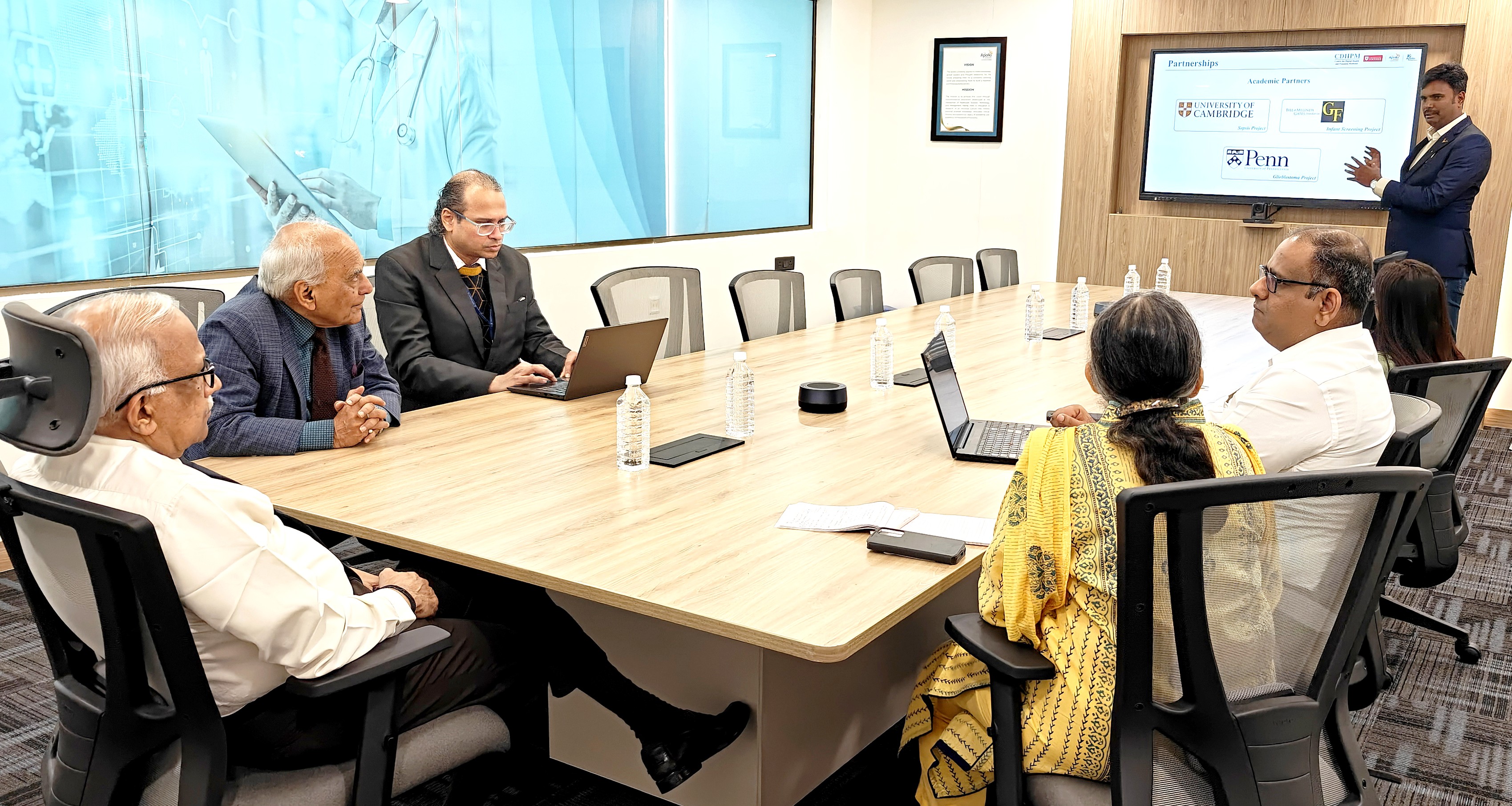 Prof. Ganguly Visit